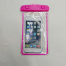 Universal Luminous Waterproof Phone Pouch Case Anti-Water Phone Cover Pink