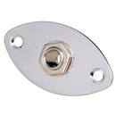 Electric Guitar Jack Plate Guitar Bass Jack Plug Socket for Electric Guitar