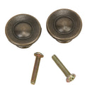 Retro Style Sleek Drawer Cabinet Door Pull With Mounting Screw Home Office Decor 25MM