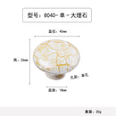 38mm Ceramic Cabinet Door Drawer Round Handle Pull Knob Marbling