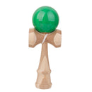 Green Paint Bamboo Kendama Toy Kid Learning Cup Ball String Stick Sport Game