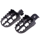 2 Pieces Motorcycle Footrest Foot Pegs Foot Pedals for Yamaha TTR90 TTR90E