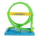 Double Roller Coaster Track Pinball Toy Marble Shooting Game Toy for Child