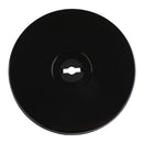 Plastic Turntable Plate Rotating Disc Base Turn Table Display Props for Watches Phone Jewelry Dia:4'' Black