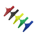 5pcs Pure Copper 32A 1000V Protecting Alligator Crocodile Clip Clamps with 4mm Banana Socket -5 Color