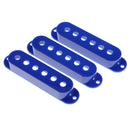 3Pcs Single Coil Guitar Pickup Covers for Stratocaster ST SQ Fender Guitars Blue