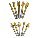 10 Pieces of Wood Sculpture Bit Rasps Bit Chisel Graver Tool Set Chisel Kit