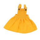 12inch Dolls Clothes Yellow Suspenders Skirt Dress for Blythe Azone Outfit