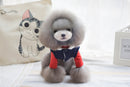 Fashionable Comfortable Warm Pet Dog Hoodie Jumper Vest Top Cat Puppy Knitwear Clothes Apparel Outfit Navy Blue M