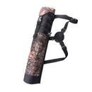 3 Point Fixed Back Arrow Quiver Archery Bow Holder Belt Bag For Hunter Outdoor Hunting and Shooting Camouflage