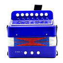 Kids Accordion Music Collection Accordion Premium Educational Music Toy Blue