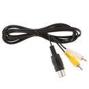 1.8m/6 ft Long AV TV RCA Video Audio Cord Cable for Sega Genesis Version Model 1