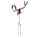 Stainless Steel Folding Fishing Rod Pole Holder Ground Support Stand Foldable Fishing Pole Tool, Adjustable Angle