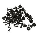 Bumper Mounting Push Rivet Body Trim Clip Clamp Fastener for BMW Opel Pack of 30