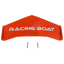 High Quality 95 x 35mm 2.4G RC Racing Boat Tail Wing Empennage For FT009-5 Boar Replacement Orange
