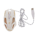 Optical 2400dpi Gaming Mouse Adjustment USB Wired for Gamer Computer Dota