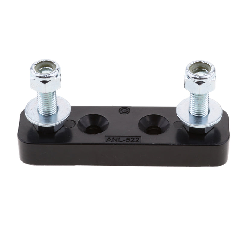 Heavy Duty Inline ANL Fuse Black Holder for 25AMP to 500AMP ANL Fuse
