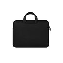 Laptop Soft Neoprene Double Zippered Sleeve Case Carry Bag Handbag FOR MacBook Air Pro Tablet Black 15inch