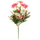 Artificial Realistic Chrysanthemum Bunch Silk Flower Bouquet Wedding Party Garden Plant Decor Ornaments Pink