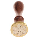 Antique Sealing Wax Seal Stamp Winter Snowflake for Party Invitation Cards Picture Decors Gift