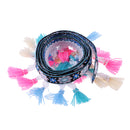 1 Yard 50mm Colorful Tassel Fringe Trim Jacquard Ethnic Patterns Lace Edging Trimmings Ribbon DIY Sewing Craft for Furnishings & Costumes & Curtains & Headdress & More