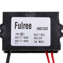 Power Converter AC 24V To DC 12V 3A Adapter For CCTV Security Camera