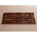 Fashionable Handmade Bamboo Serving Tray Eco-Friendly Service Tray Food Holder Organizer Coaster Table Centerpiece Decor