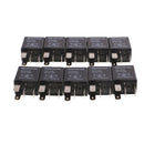 10 Pieces Automotive Car 12V 4-Pin 30 Amp Relay Kit For Fuel Pump Light Horn