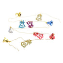 Christmas Jingle Bells Gilt Xmas Tree Hanging Ornament Party Home Decoration