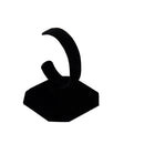 Black Velvet C Shape Bracelet Bangle Display Rack Watch Jewelry Stand Holder