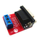 RS232 Serial To Terminal DB9-M3 Male Adapter Connector Terminal Module