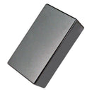 Set of 2 Pieces Black Plastic Sealed Closed Double Coil Electric Guitar Pickup Covers for Musical Instrument Accessory