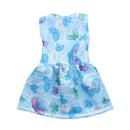 New Dolls Clothing Outfit Butterfly Dress Casual Dresses for 18inch American Girl Doll Blue