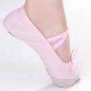 Canvas Ballet Dance Shoes Slippers for Toddler Girls US Size 6 1/2