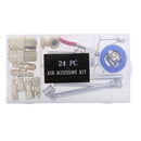 24pcs 1/4" NPT Air Accessory Kit Air Compressor Hose Tool Kit With Blow Gun