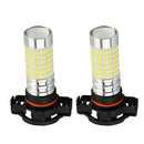 2 Pieces Car 6000K PSX24W 2504 144 SMD LED Lights Turn Signal Reverse Bulbs