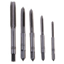 5Pcs/Lot M4/M5/M6/M8 HSS Machine Hand Tap Tapping Screw Metric Plug Hand Drill Bits Set