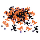 Halloween Metalic Confetti Table Sprinkles - Witch Pumpkin Star Style Party Decoration