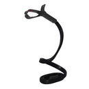 Aluminum Gooseneck Cell Phone Bed Car Desk Mount Tablet Holder for iphone Black
