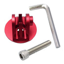 CNC Aluminum Alloy Tripod Adapter Mount w Screw Tool for GoPro Hero 3+/3/2/1 Red