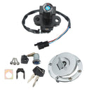 Fuel Tank Cap Ignition Switch Seat Lock Keys Mounting Kit for Honda