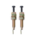 2pcs Universal Car Truck Door Trunk Alarm Light Hood Jamb Pin Switch Bonnet Length: 70mm / 2.75