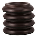 Beech Piano Caster Cup Pad Piano Set of 4 for pright Piano Brown