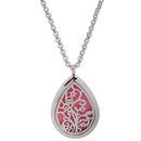 Teardrop Aromatherapy Pendant Necklace Essential Oil Diffuser Perfume Locket