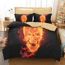 Ghost Bed Sheet Set Duvet Set Quilt Cover Pillowcases 200x230cm 3 Pieces