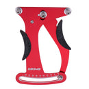 7.68 x 4.9 inch Lightweight Bike Tension Meter Bicycle Wheel Measurement Tool Gauge Red
