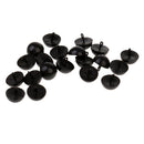 20pcs Boilie Bait Hair Rig Stops Barbel Carp Fishing Terminal Tackle Black