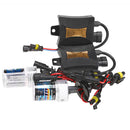 Pair Replacement 55W HID Xenon Conversion Headlight Ballast Kit Bulb 9005 4300K Sunset Yellow
