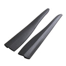 1 Pair Universal Car Body Bumper Anti-Collision Protector Strips 360mm Black