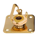 35x35mm Metal Square Guitar Jack Plates Cover for LP Electric Guitar Accessories Gold